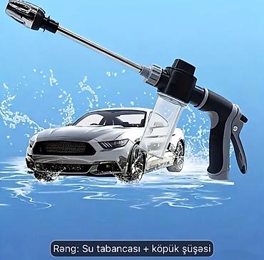 su tabancası: Avtomobil yuma və bağ suvarma üçün çoxfunksiyalı su tabancası – köpük — 1