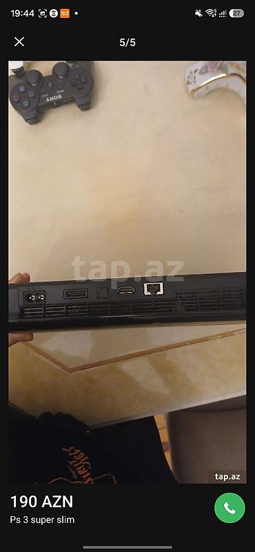 mobil modem internet: Ps 3 super slim Şekilde goründüyü kimi 1 yan 1 de önde olan qabağ — 5