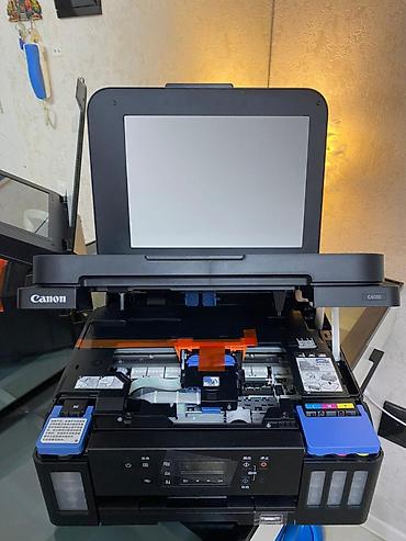 Ofis avadanlığı: Canon PIXMA G6080 satılır. YENİDİR HEÇ İSTİFADƏ EDİLMƏYİB . • WiFi ilə — 3