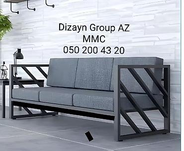 mebel alan usta: Məhsul: Metal karkaslı mebel dəstləri və skamya-masa kombinasiyaları — 1