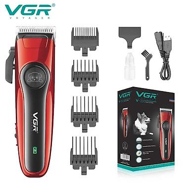 Daraqlar: VGR 202 - İt pişik qırxan 2000mAh 2 speed 6500-7000RPM Cord/Cordless" — 6