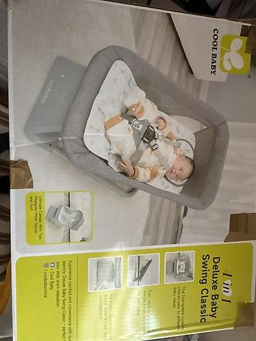 ucuz besik: Məhsul: COOL BABY 4-in-1 Deluxe Baby Swing Classic Xüsusiyyətlər: - 4 — 1