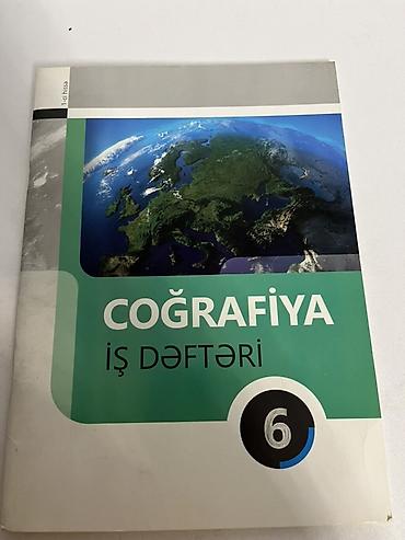 Книги и журналы: Məhsul: “Coğrafiya – İş Dəftəri”, 6-cı sinif Təsvir: - uşaq 7 ci — 1