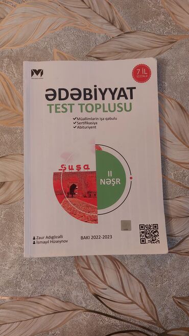 5 ci sinif riyaziyyat dim testi: 1)MHM ədəbiyyat test toplusu(2022-2023) - 5 man 2) Ümumi tarix Anar