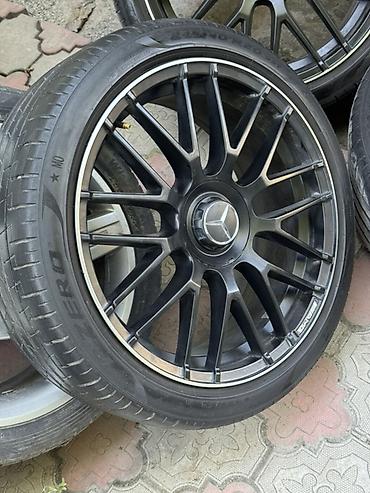 pir: Комплект литых дисков с шинами для Mercedes (стиль AMG) W222 W218 — 3