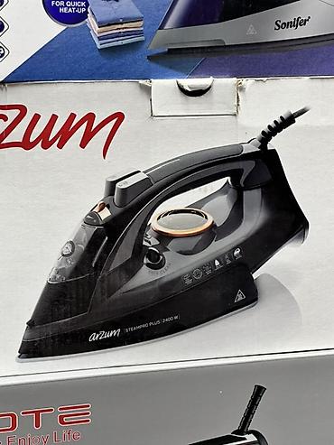 Утюг Arzum, Паровой, Керамический, Автоотключение