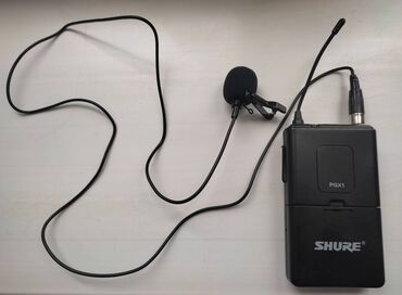 петличные микрофон: Микрофон плюс трансмиттер нательный Shure PGX1 Body Pack With Shure