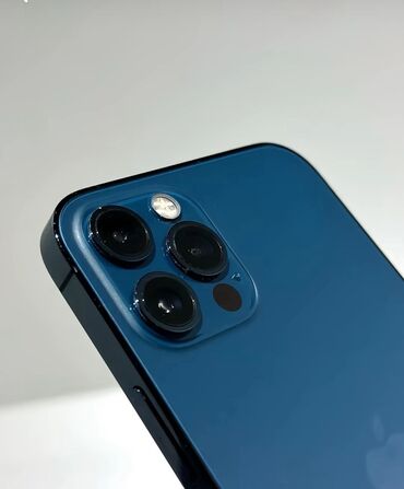 телефон 12 айфон: IPhone 12 Pro, Колдонулган, 256 ГБ, Pacific Blue, 91 %