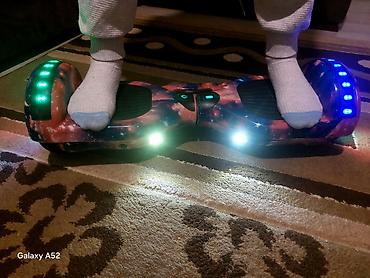 Электротранспорт: Elektrikli qyrovord (hoverboard) – “galaxy” printli korpus cox az — 5