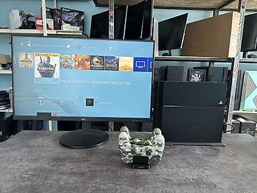 PS4 FAT — полный комплект + аккаунт с играми Продаю PlayStation 4 FAT