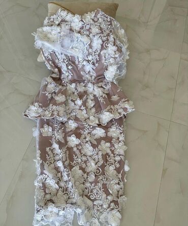 bu слипоны: Вечернее платье, Миди, L (EU 40)