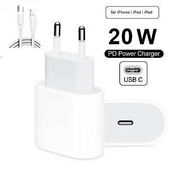 daiso charger: 20W PD Power Charger adaptor - USB-C çıxışlı divar adaptor - Sürətli — 1