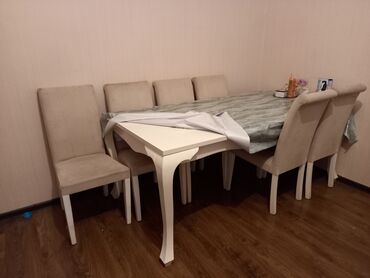 Masalar: Qonaq masası, İşlənmiş, Açılmayan, Dördbucaq masa