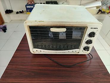 pec satilir: Duxovka Elektrik, rəng - Ağ, Ayrıca dayanan, İşlənmiş — 1