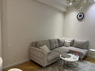 Künc divan – müasir dizayn, açıq boz rəng - Forma: L-şəkilli künc lalafo.az -da Künc divan – müasir dizayn, açıq boz rəng - Forma: L-şəkilli künc