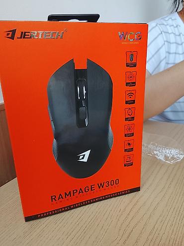Компьютерные мышки: Игровая беспроводная мышь Jertech Rampage W300 - Беспроводное — 1