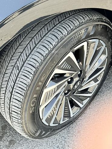 Hyundai orijinal yüngül lehimli disklər və Solus şinlər komplekti -