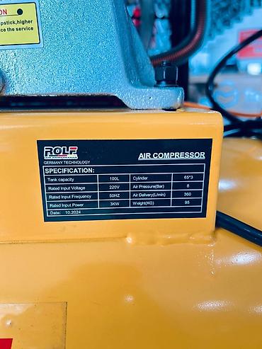 компрессор rodex: Компрессор Электрический, Поршневой, Новый — 4