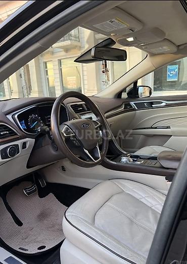 esp: Ford Fusion Platinum – qara rəng, sedan, yüksək komplektasiya. Əsas — 5