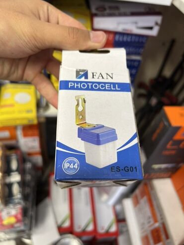 зажим для кабеля: Фотореле FAN ES-G01 - Тип: автоматическое фотореле (фотоэлемент) для