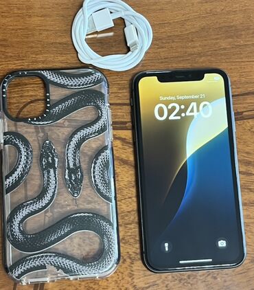 ayfon 11 2 ci el: IPhone 11, 128 ГБ, Черный, Face ID