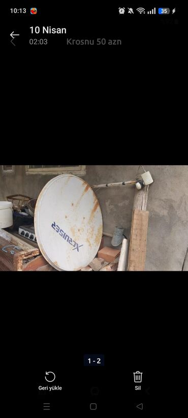 a10s ikinci el: Krosnu antena işlek veziyyetdedi