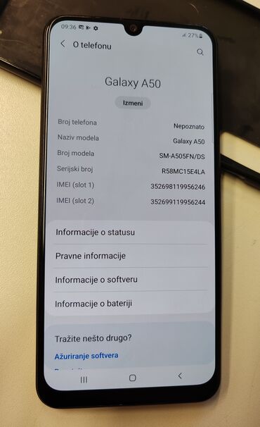 Samsung: Samsung A30, bоја - Crna — 10