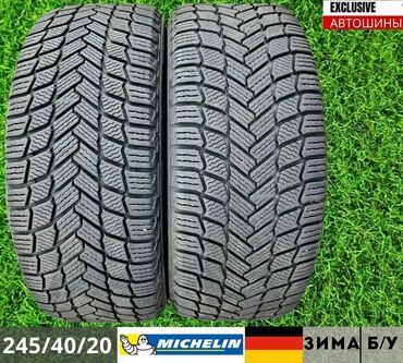 купить шины бу в бишкеке: Шиналар 245 / 40 / R 20, All-season, Колдонулган, Жуп, Жеңил унаалар, France, Michelin