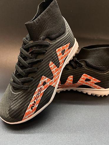 Бутсы: Футбольные сороконожки Nike Air zoom с высоким верхом, обеспечивающим — 5