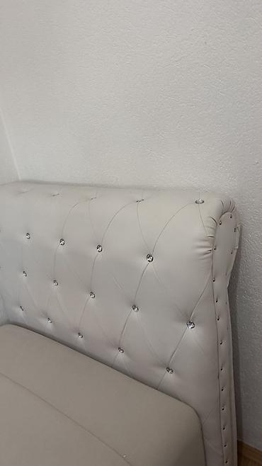 dormeo set cebe i jastuk: Elegantni jednokrevetni ležaj sa tapaciranim uzglavljem - Dimenzije — 4