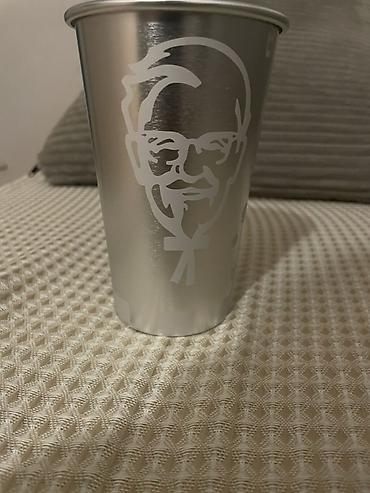 qab susilkasi: Stəkanlar, rəng - Gümüşü, 500 ml — 3