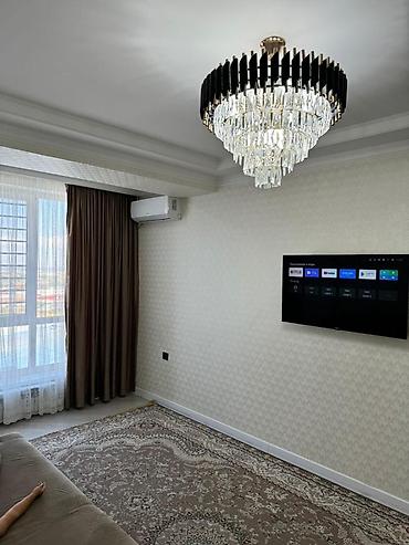 56: 2 комнаты, 56 м², Тунгуч мкр Элитка, 10 этаж, Евроремонт — 2