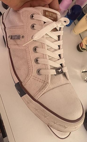 Мужская обувь: Кеды Mustang size 40, подойдут на 41 — 1