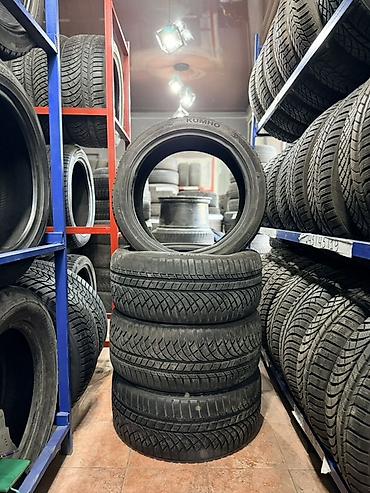 Унаа: Kumho WinterCraft WP72 — комплект зимних шин без шипов (фрикционные) — 1