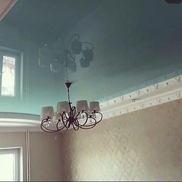 Натяжной потолок: Натяжной потолок Глянцевое, Матовое, 3D потолки Гарантия, Монтаж, Бесплатная консультация — 9