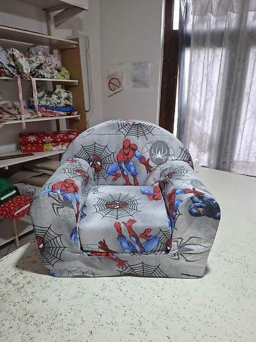 Foteljice: Dečja foteljica na razvlačenje - Mekana, lagana i bez oštrih ivica – — 4