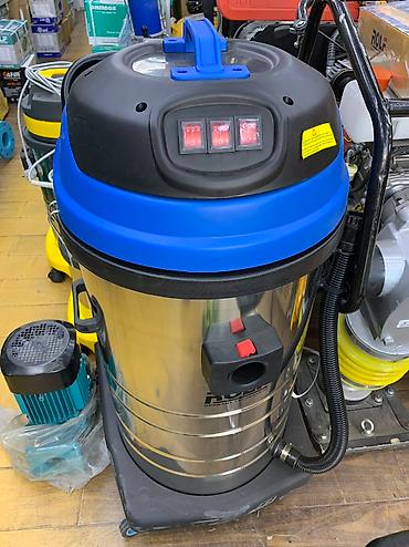 Строительные пылесосы: Пылесос 80 литр 3 моторный 3000 ватт Оригинал Промышленный пылесос — 13