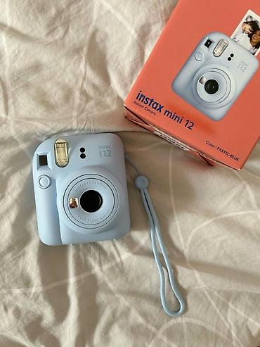 nlt plus electronics: Fujifilm Instax Mini 12 – pastel mavi rəngdə instant fotoaparat — 1