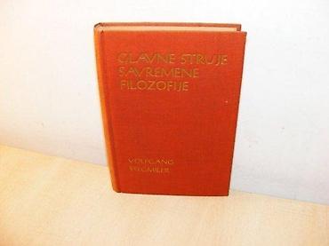 gitare cena: Glavne struje savremene filozofije, Volfgang Štegmiler Istorijsko- — 1