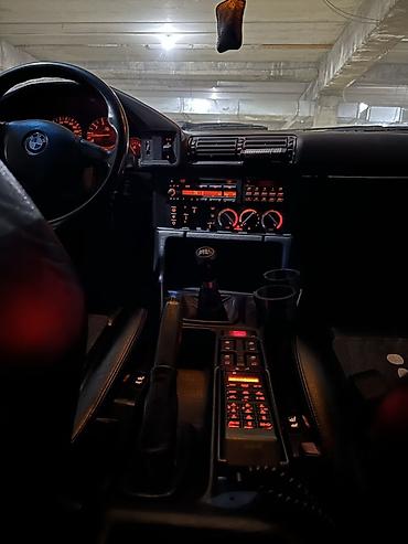BMW: BMW 5 series: 1989 г., 4.6 л, Кол менен иштөөчү, Бензин, Седан — 8