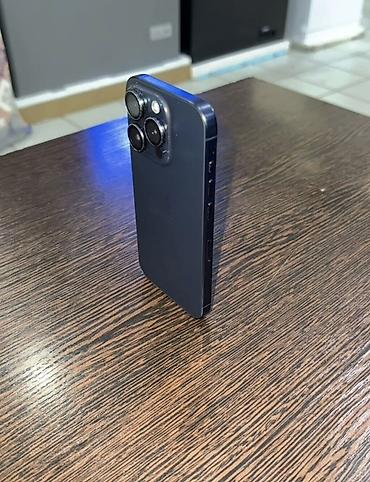Apple iPhone: IPhone 15 Pro, Б/у, 256 ГБ, Синий, Кабель, 85 % — 3