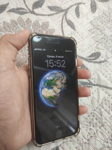 корпус для пе: IPhone SE, Колдонулган, 64 ГБ, Каптама, Кабель