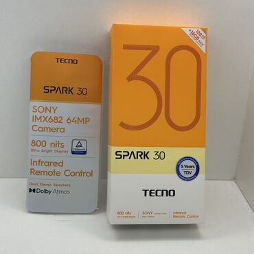 Tecno: Tecno Spark 30, Новый, 128 ГБ, 2 SIM — 3