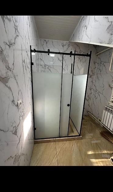 Душевые перегородки и ограждения: Раздвижные стеклянные перегородки для душа - Тип: стационарные и — 4