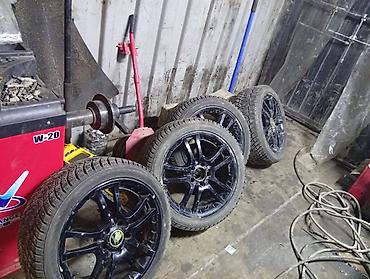 Колеса в сборе: Колеса в сборе 215 / 45 / R 17, Зимняя шипованная, Комплект, Литые — 5