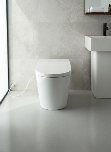 цены на биде: Унитаз Полго орнотуу, Жаңы, Материалы: Керамика