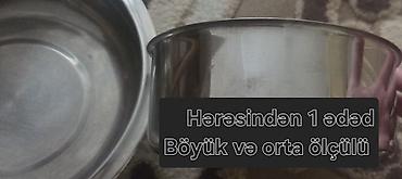 Qab-qacaq və mətbəx ləvazimatları: Rəng - Gümüşü, Paslanmayan polad, Almaniya — 10