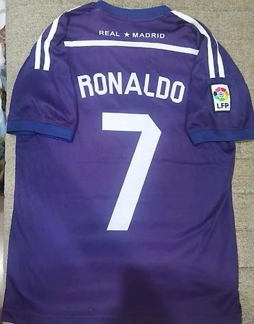 ronaldo forması 2008: Real Madrid futbol köynəyi – “Ronaldo 7” (bənövşəyi rəng) - Arxa — 1