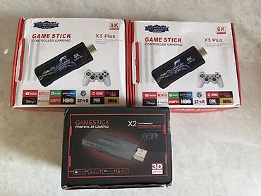 tecno camon 15: Игровая ТВ-приставка Game Stick (модели X3 Plus и X2) — компактная — 2