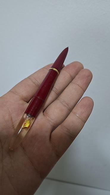 sensor qələm: Qırmızı korpuslu bilyalı qələm - Korpus: parlaq tünd qırmızı plastik — 2